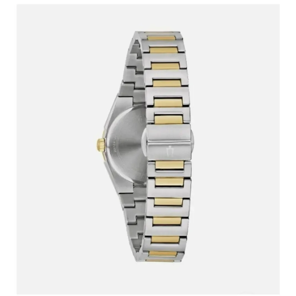 NEW Bulova Women's Classic Two-Tone Stainless Steel Quartz Watch 98L323